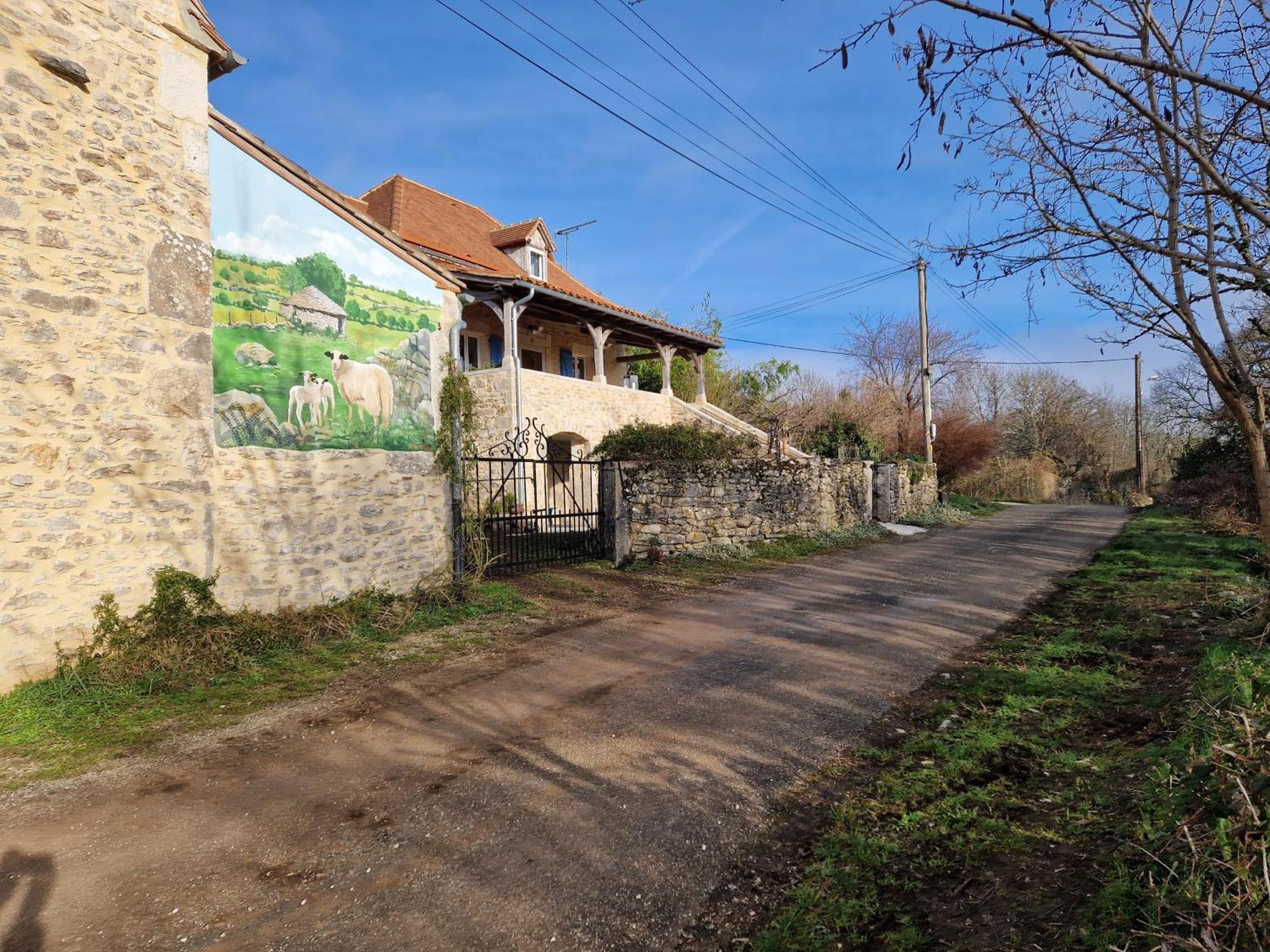 Maison Quercynoise En Pierre Concots Exterior foto